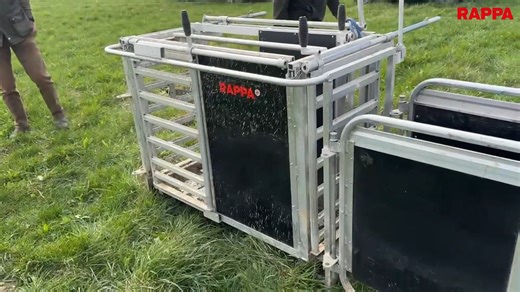 The Rappa 3-Way Drafting Weigh Crate is a lightweight, standalone sheep weighing and drafting unit designed to integrate smoothly into your existing handling setup—whether fixed or mobile. Built from strong aluminium, the unit arrives fully assembled and ready to use What sets this crate apart is its three-way drafting capability: after weighing, you can divert sheep left, right, or straight ahead, directly from the crate. This allows you to sort animals by weight, size or management group in on