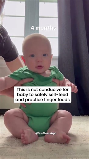 Good trunk control is only ONE of the signs of readiness for starting solids.