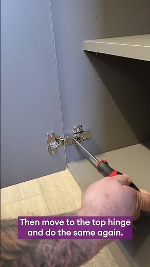 How to adjust kitchen unit doors | DIY guide for smooth closing