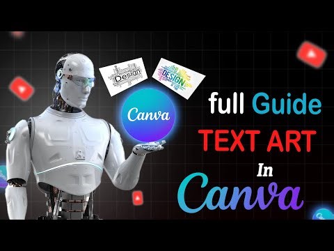 Create Stunning Word Art in Canva | Typography Tips by grptrend #grptrend