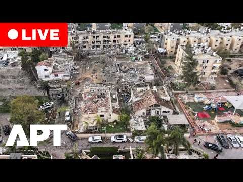 LIVE | Aftermath Footage Shows Damage After Iranian Missile Debris Hits Area | APT