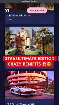 Is GTA 6 Ultimate Edition Actually Worth It?🤔 Details Revealed