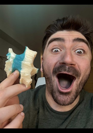 Sucking the Giant Cake Gummy: Day 71 Fun!