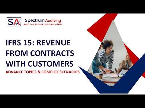 IFRS 15: Revenue from Contracts with Customers | Spectrum Auditing