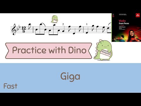 Giga ABRSM 2024 Violin grade 6 (A1)