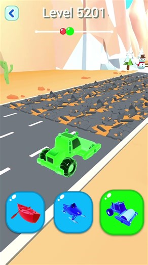 🔥 Shape - Shifting & Transform The Character 👀 Level - 5201 #shapeshifting #gameplay #shorts #viral