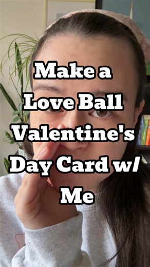 Make a Love Ball Valentine’s Day card with me! 💕 do you think Brad will forgive me now for not making him a card on his birthday? 😬😅 #pokemoncommunity #pokemontok #bulbasaur #pokeball #valentinesdaygift