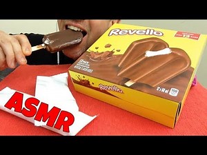 ASMR | CHOCOLATE COVERED ICE CREAM BARS *EATING SOUNDS* 아이스크림 (WHISPERING)
