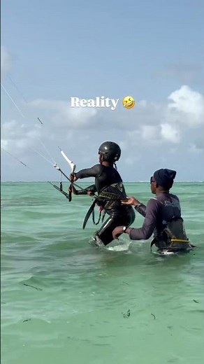 Kite Surfing in Zanzibar 🌊 | Expectation vs Reality(Paje Beach)