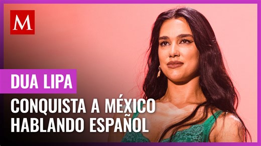 Dua Lipa presume que sabe hablar español en su visita a la CdMx