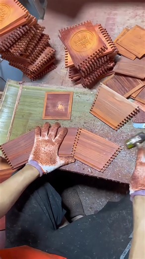 Wooden Rice Container Boxes Crafting