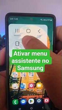 Como ativar o menu assistente do celular Samsung