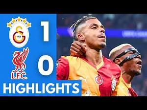 Galatasaray vs Liverpool Highlights | UEFA Champions League 2025/26
