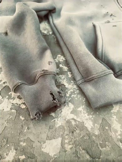 How to Make a Distress Hoodie | Full Process Trending 2025