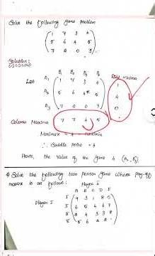 BA4201 University Exam Preparation | Day 1 | Unit 3 - Game Theory - Class 5