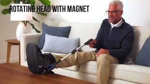 GORILLA GRIP Strong Rubber Lined Claw Grabber, 2 Pack Ergonomic Anti-Slip Reacher Tool for Seniors, 360 Magnetic Rotating Head Reaching Pickup Stick, Foldable Trash Picker, Handicap Gripper, Blue