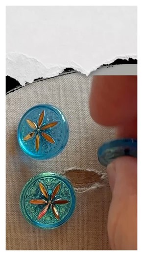 Check out some of the gorgeous BUTTONS made of glass on our website - they are perfect additions for your next project! —> https://www.drygulch.com/buttons/ #drygulchbeadsandjewelry #drygulchbeads #glassbuttons #czechbuttons | Dry Gulch Beads and Jewelry