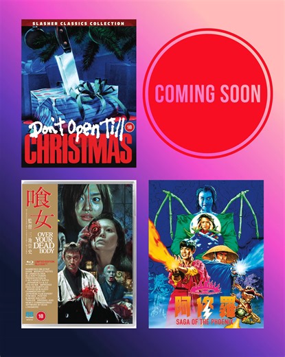 ****ANNOUNCEMENT**** We have some handsome new titles available for pre-order from Amazon, HMV and others from tomorrow! (🔗 in bio) 🔪🩸Number 60 in our Slasher Classics Collection – DON’T OPEN ‘TILL CHRISTMAS (1984) BLU-RAY. One of the most shocking UK slashers ever made, European exploitation favourite Edmund Purdom directs and stars in this infamous nasty which has little seasonal cheer but plenty of blood to go round. An Xmas classic with some extra trimmings including a limited-edition O-r