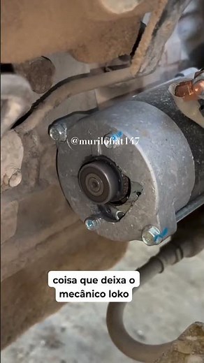 bad starter motor #fiat