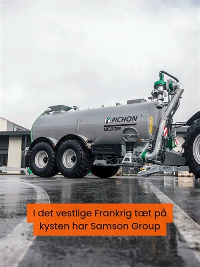 🇩🇰 Samson Agro og Pichon er i tæt familie - og det ses tydeligt på den nyeste lancering fra frankse Pichon - SC-serien minder på mange måder om Samson TG-serien. Det viser samtidigt også, at Samson Group - koncernen bag Samson Agro og Pichon viser, at man kører med 2-brand strategi for de to gyllevognsmærker. #agritechmedia #pichon #samsonagro