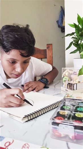 Easy Oil Pastel Drawing for Kids 🎨