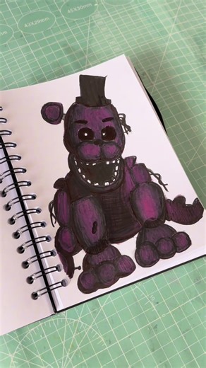 Respondendo a @i’m golden Freddy@$$🐻 Shadoe Freddy - Five Night at Freddys #art #desenho #fivenightsatfreddys #fnaf #shadowfreddy