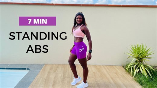 Standing abs workout—no equipment needed