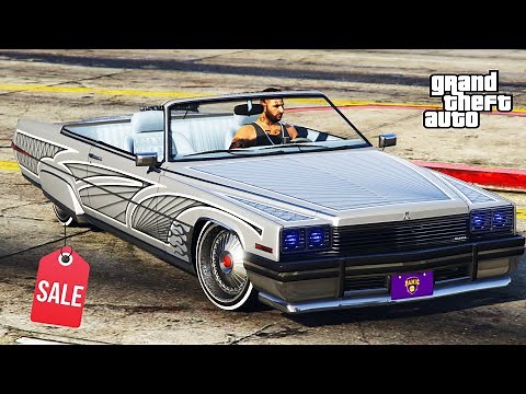 Manana Custom Benny's Review & Best Customization SALE NOW! GTA 5 Online Lowrider - Hydraulics NEW!