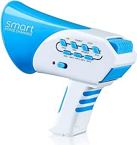 Voice Changer for Kids, Kids Megaphone for Kids Function and 7 Different Sound Effects Voice Changer Ideal Gift for Kids, Teens, Girls, Boys Age 3 Years and up(Blue)