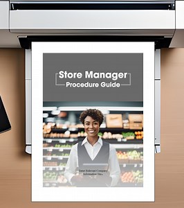 Grocery Store Manager Procedure Guide MS Word Editable Template - Etsy Australia