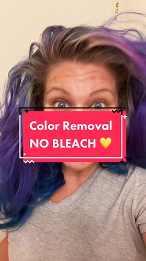 Hair Color Removal Without Bleach