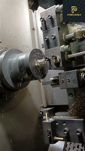 How CNC Turning Works? | Brass Components Manufacturing #CNCTurning #CNCMachining #BrassComponents