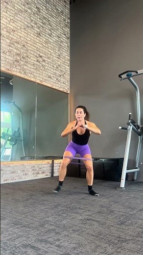 Banded Side to Side Squats w/ Jump