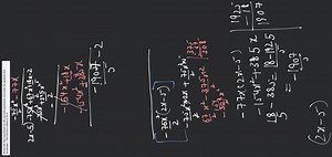 Divide the first expression by the second expression and write ... | Filo