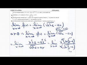 Bacalaureat 2021 - Mate-Info - Testul 12 - Teste antrenament - Clasa a 12-a