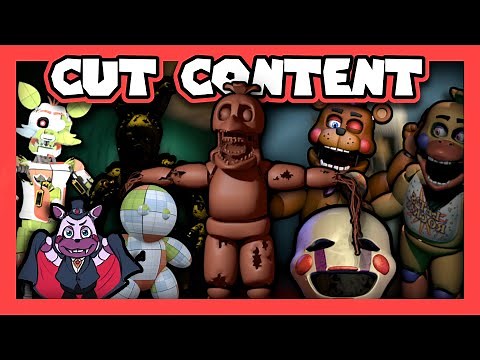 All Unused and Cut Content in the FNAF Series (Five Nights at Freddy's)