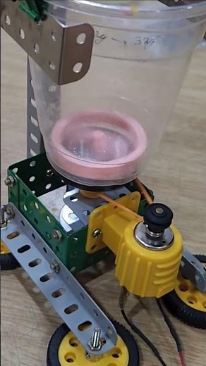 과학상자 날개형 자석교반기 12V 전원 유일한 성공(The only successful wing-type DIY magnetic stirrer — powered by 12V.)