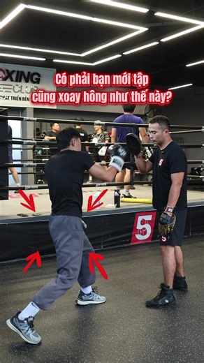 Xoay hông sao cho đúng để lực phát ra được tối đa? #trongdatboxing #boxing #5boxing