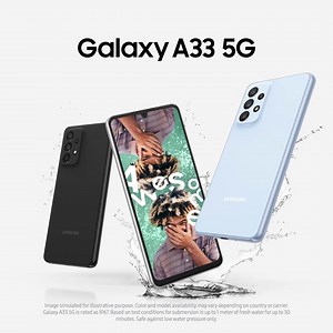 It’s here: the next generation of Awesome. Learn all about the #GalaxyA33 5G here: http://spr.ly/6187KoAKP | Samsung