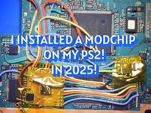 I installed a modbo 5.0 on my PS2 in 2025! (NO BGM)