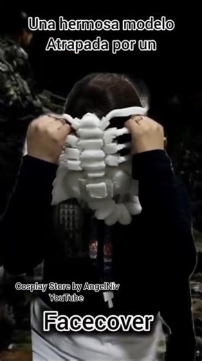 OH, NO... FACEHUGGER XENOMORPH ATTACK #alienearth #alientrilogy #xenomorph #cosplay