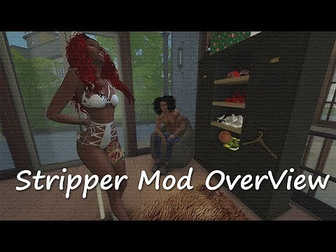 The Sims 4 | Pole Dance/Stripper Mod Updated Review👯‍♀️ || w/ Links !