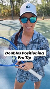 Doubles players: STOP 🛑 standing on top of the alley if you’re getting passed down the line. You might not get passed again, but you’ve taken your offense away and now your partner is forced to play singles covering the entire rest of the court. While we’re at it, standing back at the service line isn’t a better fix with more balls coming down at your feet. Instead, look at where you’re serving that’s creating opportunity for your opponent to be able to hit down the line. If changing up the ser