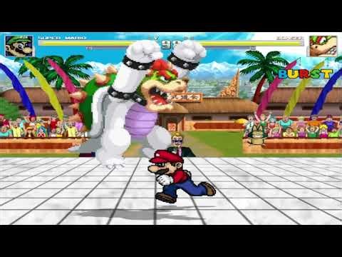 super mario vs bowser