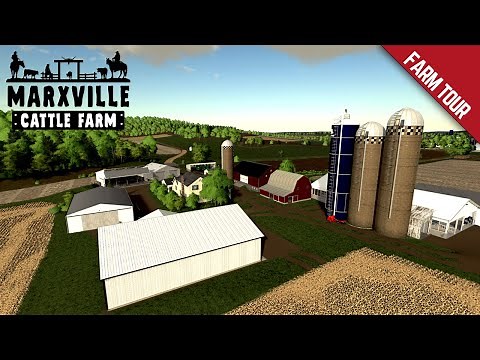 FARM TOUR! | Marxville Wisconsin by MRG Mapping | FS19