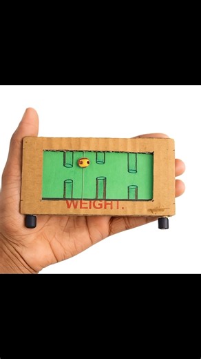DIY Cardboard Game Console – Flappy Fun in Your Hands! #cribbageboard