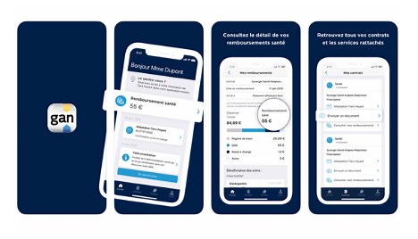 Application Gan Santé - Gan Assurances - Gan.fr