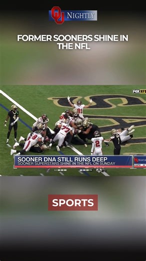 1.6K views · 20 reactions | Former Oklahoma Sooners shine in the NFL during Sunday's games. Chris Holman has your sports recap. #sports #nflfootball #Sooners | OU Nightly | Facebook