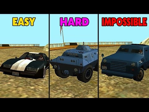 Finding ALL Hidden Vehicles in GTA San Andreas (No Mods, No Cheats)