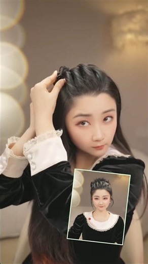 Simple & Beautiful Hairstyles for Girls | Step-by-Step Guide 🌸 #hairstyle #haircut #girlshairstyle